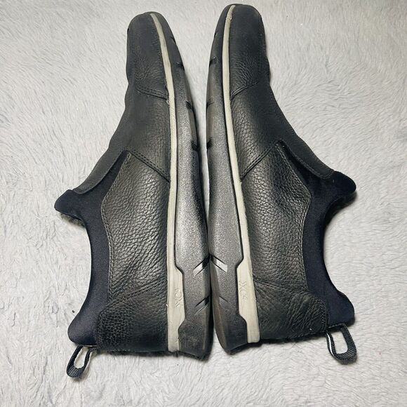 Johnston Murphy Shoes Mens 12M Black Leather XC4 Slip On Comfort Waterproof - Picture 5 of 11